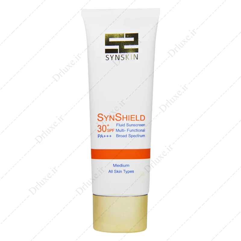 ضد آفتاب فلوئید SPF30 ساین شیلد Medium ساین اسکین 50 گرم - دکتر لوکس